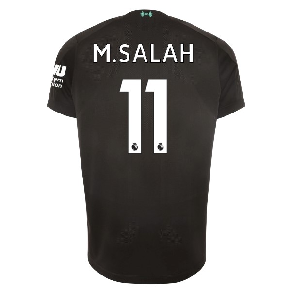 Camiseta Liverpool NO.11 M.Salah 3ª Kit 2019 2020 Negro